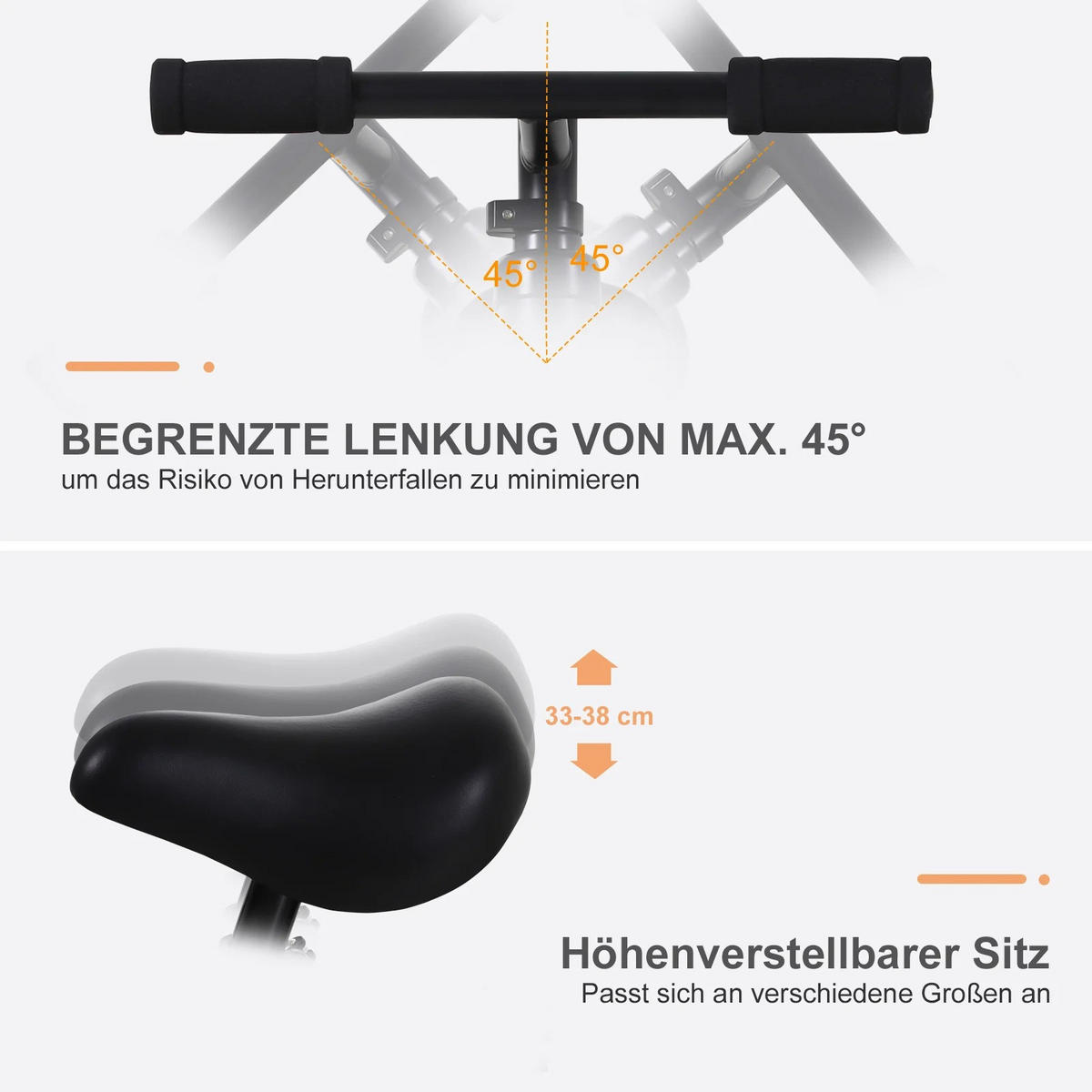 2IN1 LAUFRAD - Rot, Kunststoff/Metall (54/85/36cm) - Jamb