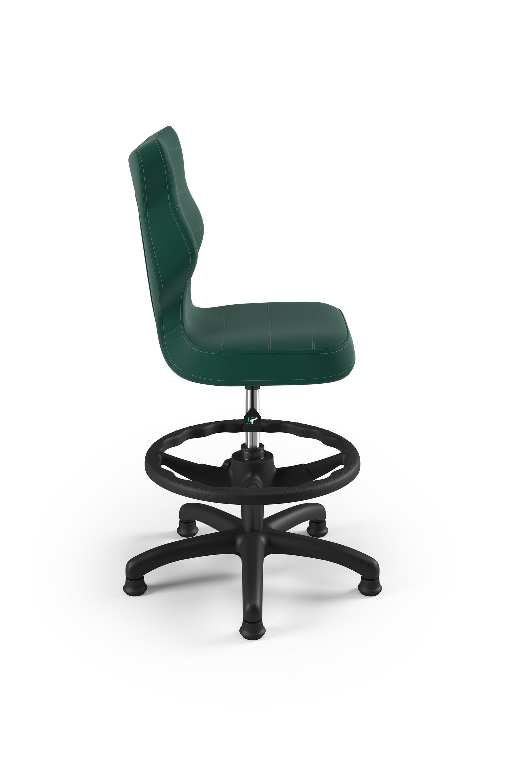 KINDERSTUHL Petit mit Fußstütze - Türkis, Textil (66/96/66cm) - RAUMHIRSCH FURNITURE