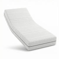 KALTSCHAUMMATRATZE 100x200 cm – 25 cm Komforthöhe – 7 Zonen – H2 H3 – ergonomisch - Weiß, Textil (100/200cm) - Mister Sandman
