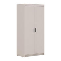 KLEIDERSCHRANK Storicos Beige 89,7/190,5/53 cm - Modern 2-türig - Beige, Holzwerkstoff/Kunststoff (89.8/190.6/53cm) - AX Living