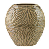 VASE Lettu beige 25/12/26 cm Keramik - Beige, Keramik (26cm) - Mondex