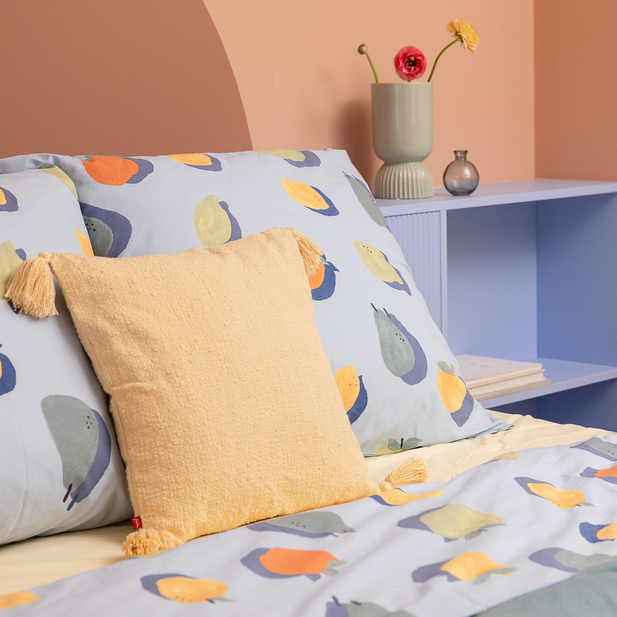 KISSENBEZUG Kolina - Gelb, Textil (45/45cm) - home&you