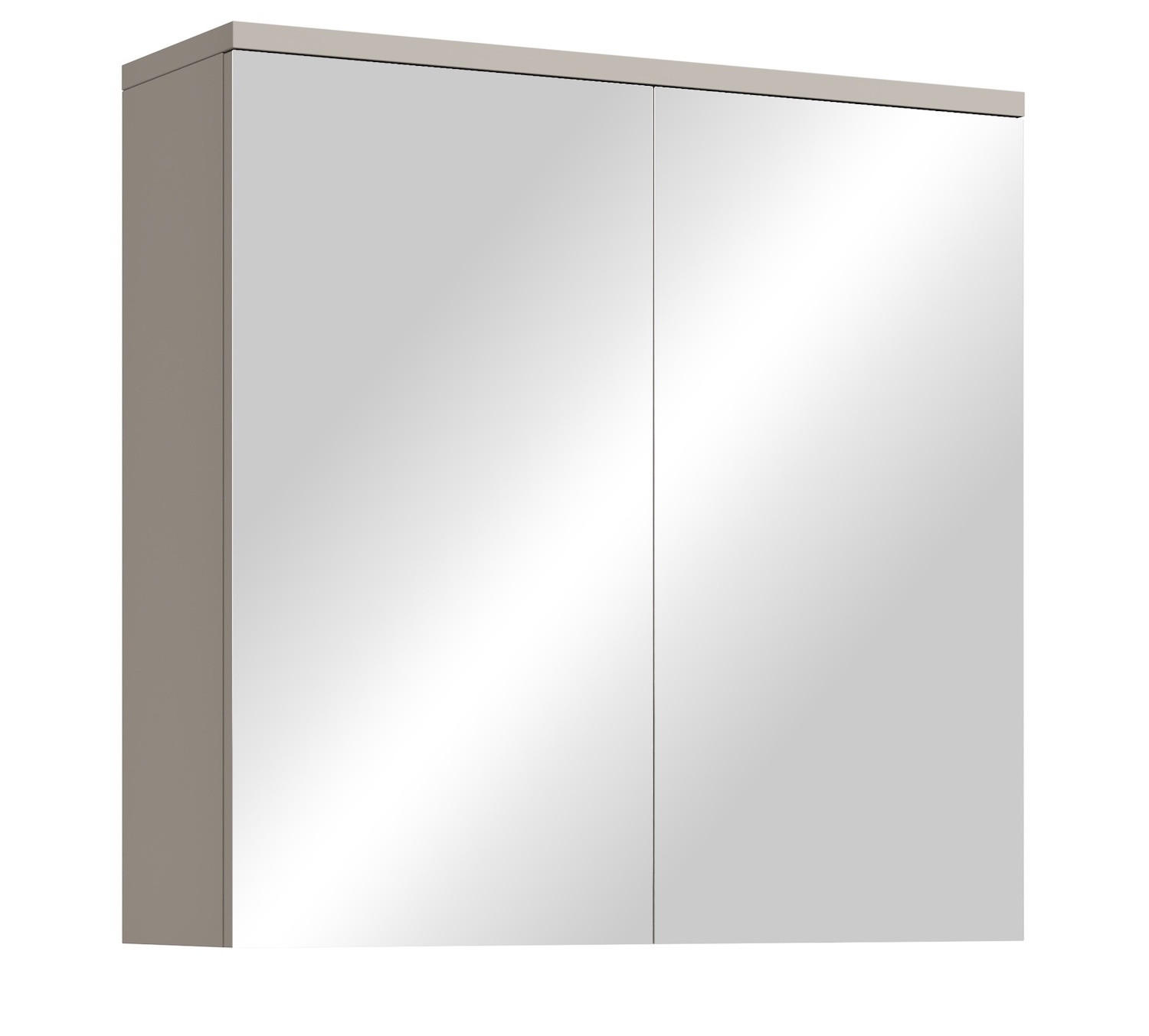 SPIEGELSCHRANK Toledo Cashmere - 60 x 20 x 60 cm - Kaschmir, Holz (60/60/20cm) - Badplaats