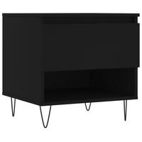 COUCHTISCH Schwarz 50x46x50 cm Holzwerkstoff - Schwarz, Holzwerkstoff (50/46/50cm) - furnicato
