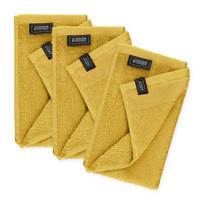 GÄSTEHANDTUCH 3ER SET AUS 100 % BAUMWOLLE SENSE - Gelb, Textil (30/50cm) - Schöner Wohnen