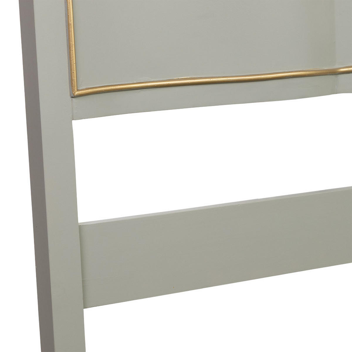 KOPFTEIL aus Holz, 150x6x130cm - Grün, Holz (150/130/6cm) - Wanderlust