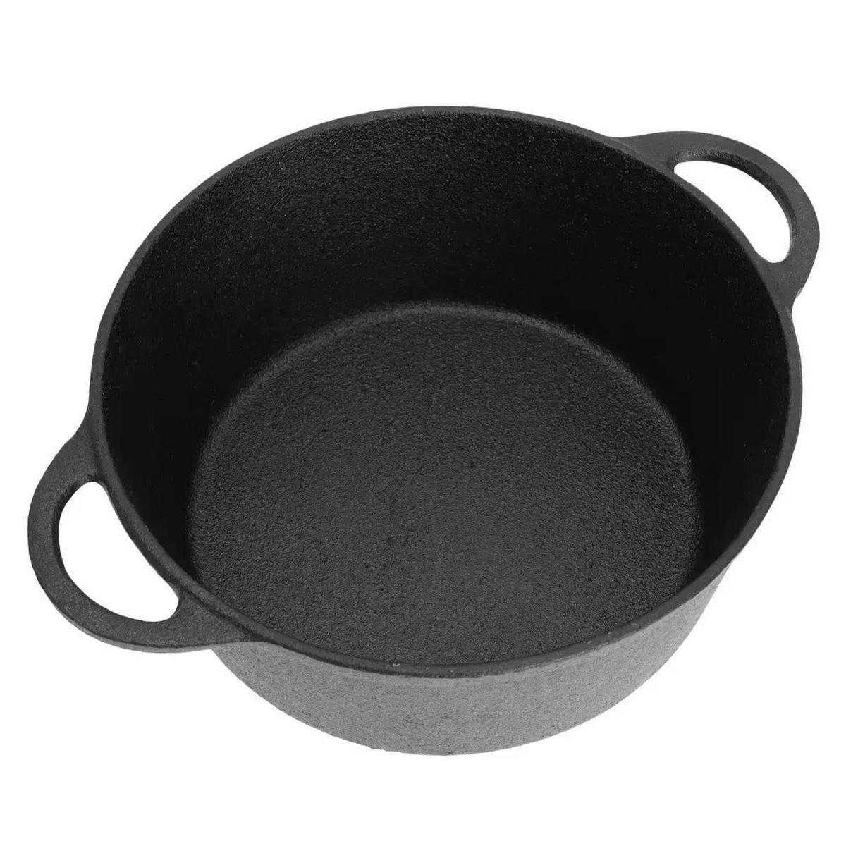 TOPF Schwarz 24/24/11 cm KH2253 - Schwarz, Metall (24cm) - Kinghoff 