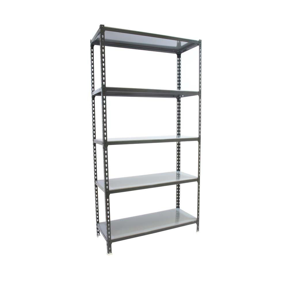 SCHWERLASTREGAL Metal Shark HxBxT 180 x 80 x 40 cm Fachlast 180 kg Anthrazit-Verzinkt - Anthrazit, Metall (80/180/40cm) - PROREGAL