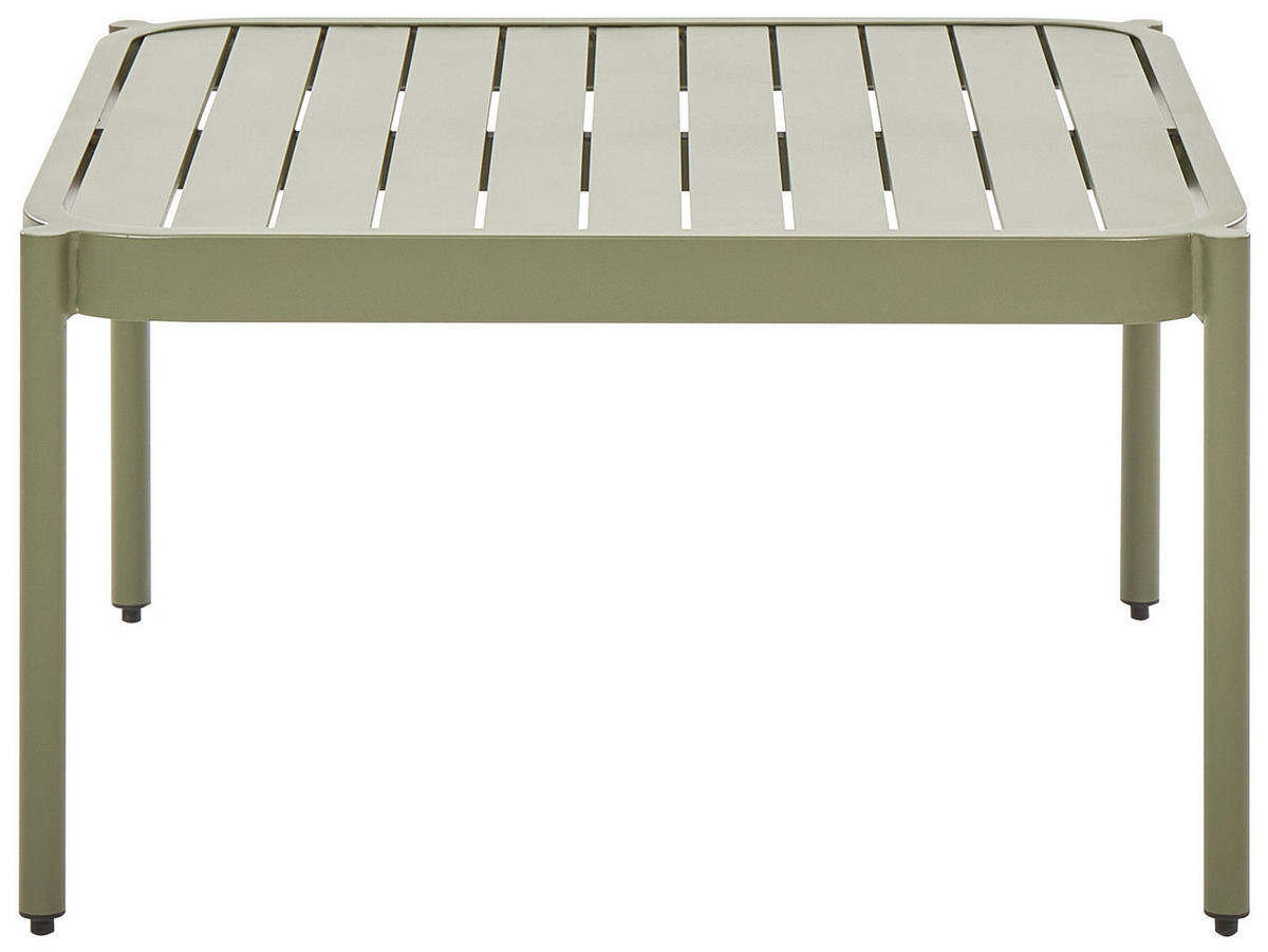 LOUNGE SET 2-Sitzer modular Grün Terracina - Grün, Metall - Beliani
