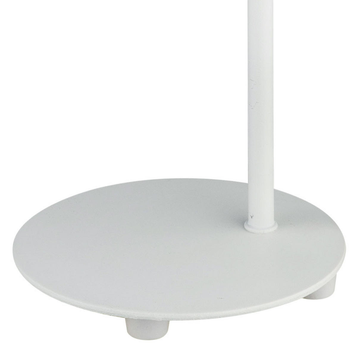 TISCHLEUCHTE LUDWIG Weiß Messing - Weiß, Metall (16.4/15/50cm) - Globo Lighting