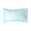 KISSENBEZUG Damast mit Stehsaum, Fadendichte 330 - Blau, Textil (50/90cm) - Homescapes