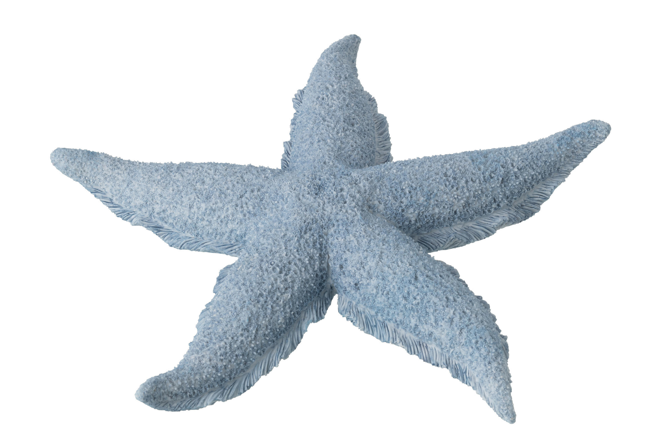 DEKOOBJEKT SEESTERN - Blau, Glas/Naturmaterialien (30/4/30cm) - J-Line