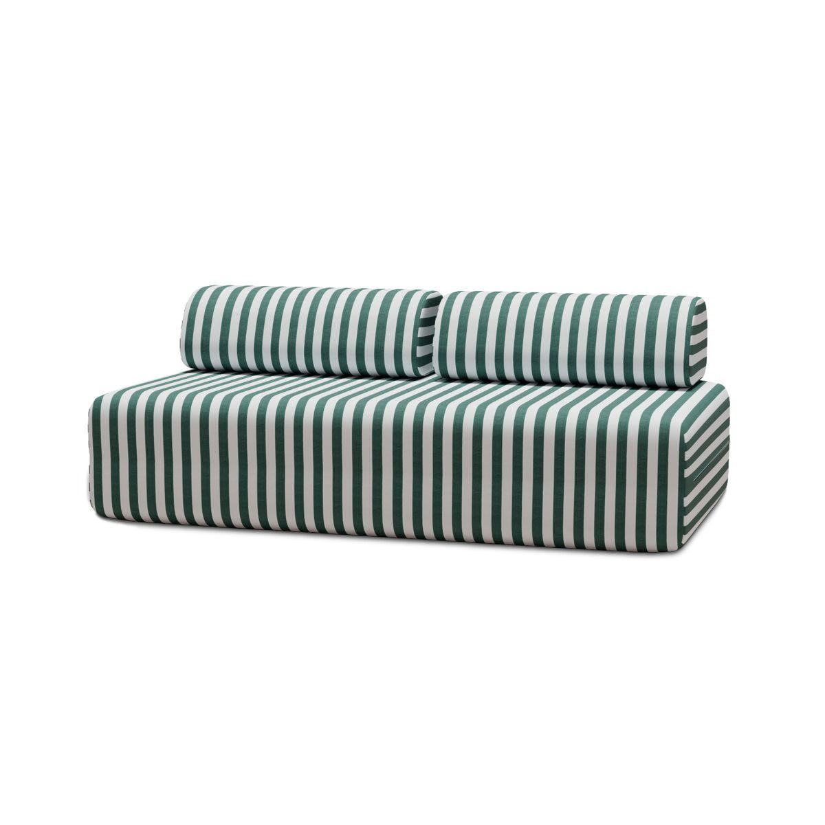 Kimo 2-3-Sitzer-Gartensofa Dunkelgrün 95x70.5x190 cm