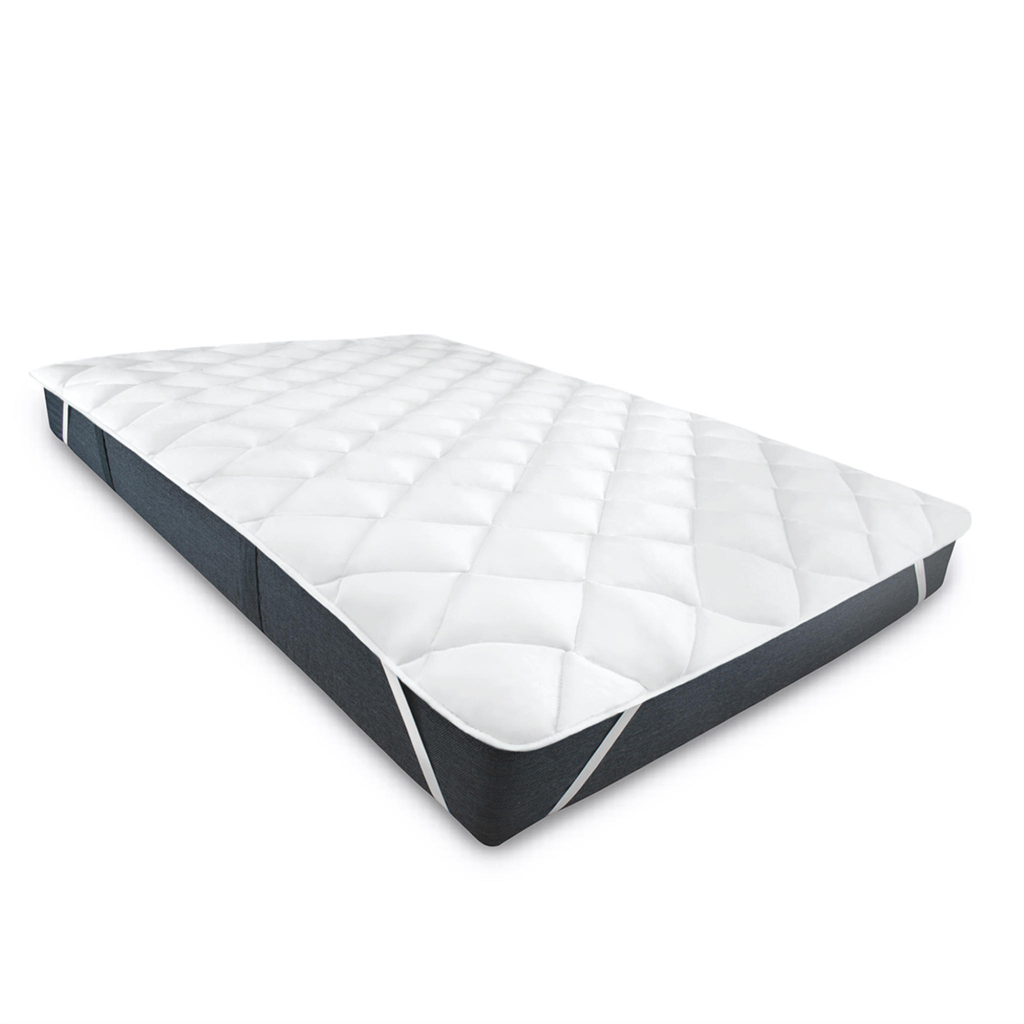 MATRATZENTOPPER weicher atmungsaktiv druckentlastend 80X200 - Weiß, Textil (80/200cm) - Mister Sandman