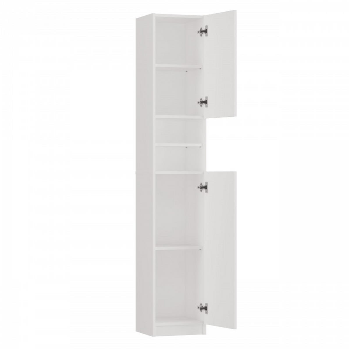 SKRIŇA do kúpeľne - biela, kompozitné drevo (32/180/30cm) - RAUMHIRSCH FURNITURE