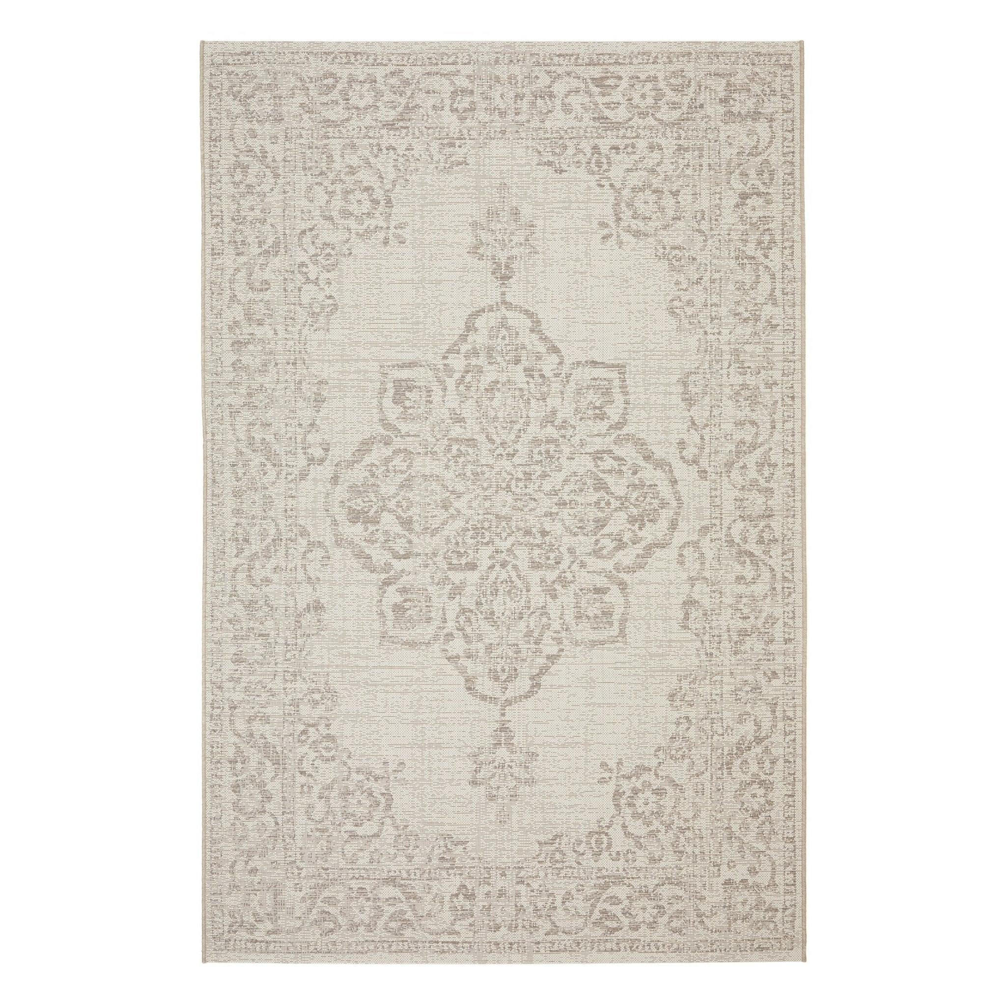 TEPPICH für Innen- und Außenbereiche beige - Beige, Textil (120/170cm) - AFK Living