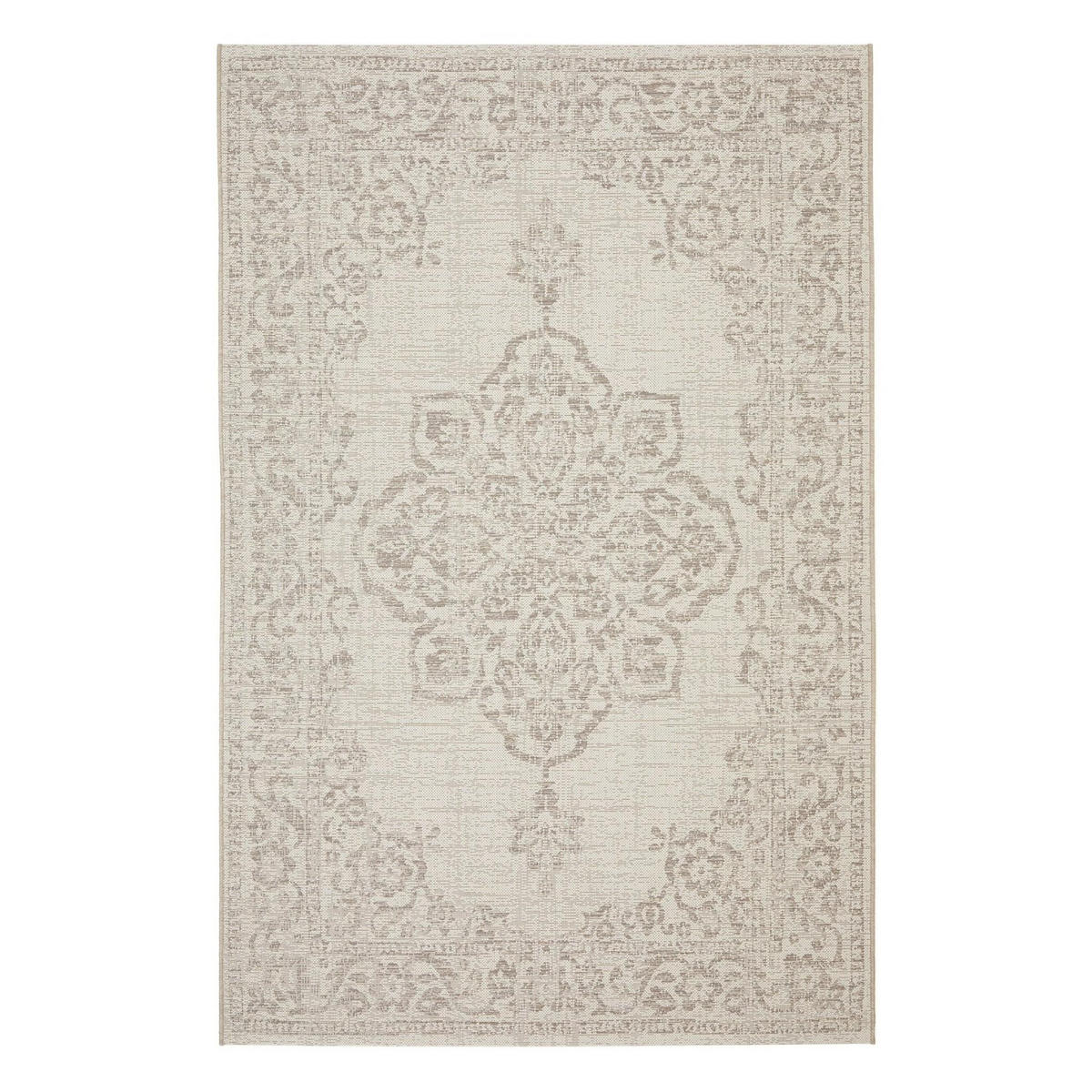 TEPPICH für Innen- und Außenbereiche beige - Beige, Textil (120/170cm) - AFK Living