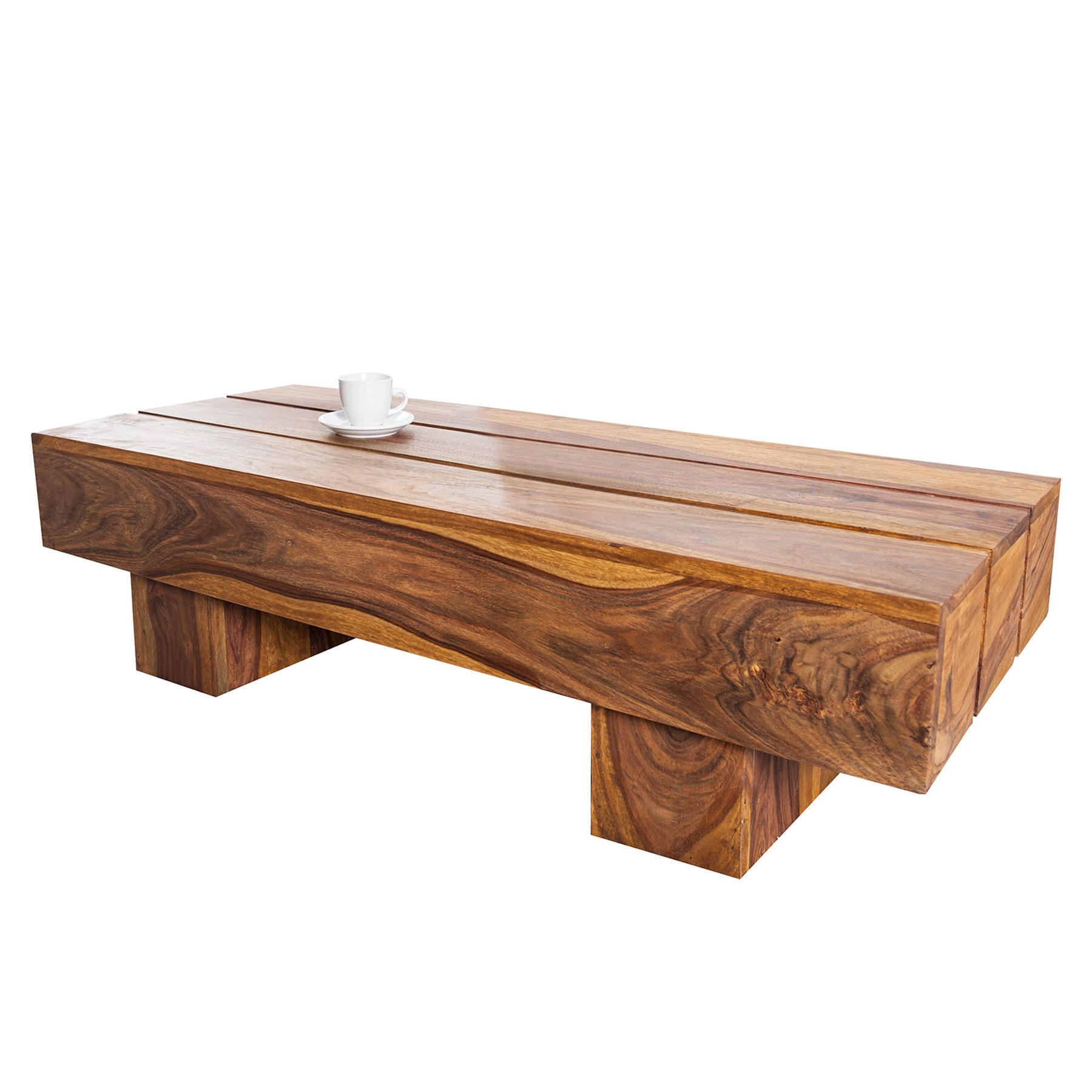 riess-ambiente Couchtisch Braun, Braun 100x30x45 cm