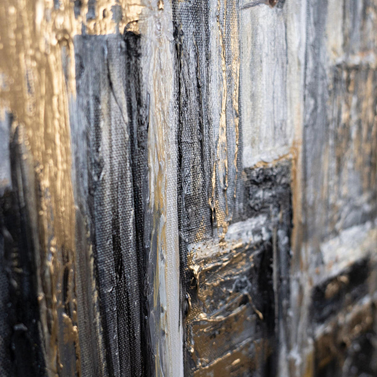 GEMÄLDE Kraft der Architektur auf Keilrahmen 115x50 cm - Multicolor, Holz (115/50cm) - YS-art gallery