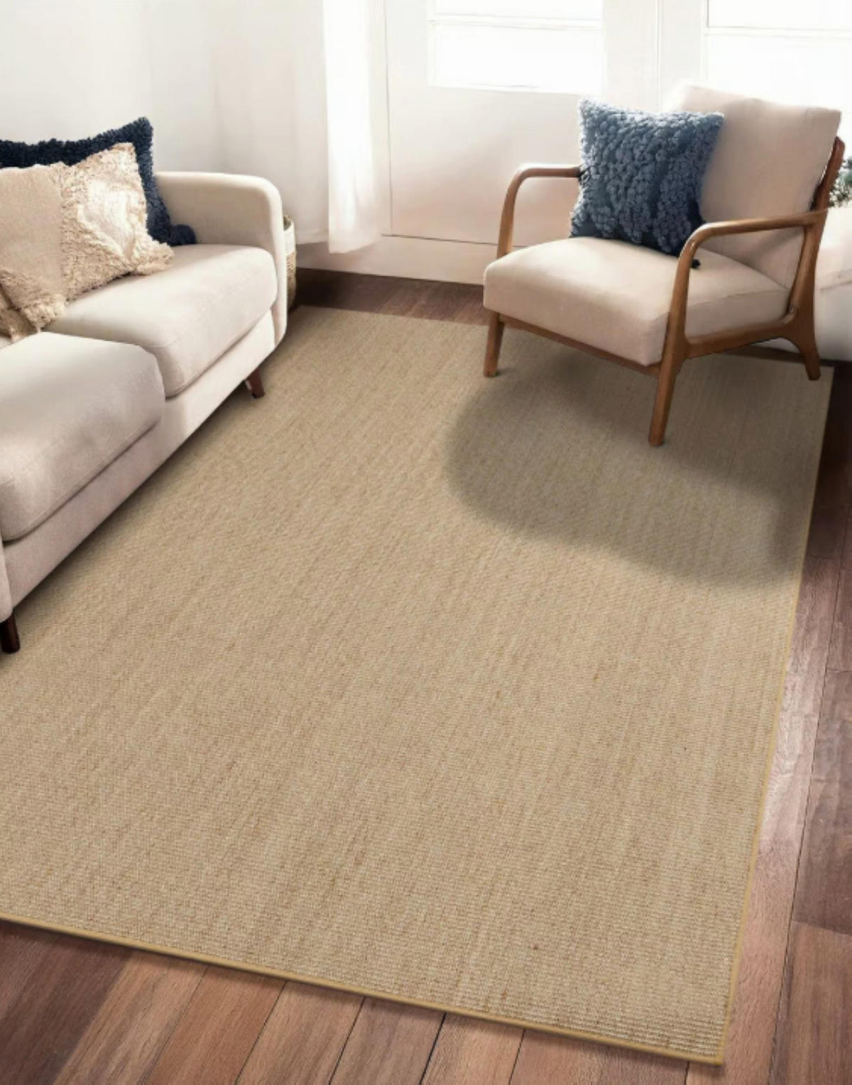 TEPPICH modern Sisal LINEN Beige 200 x 300 cm - Beige, Naturmaterialien (200/300cm) - Novatrend