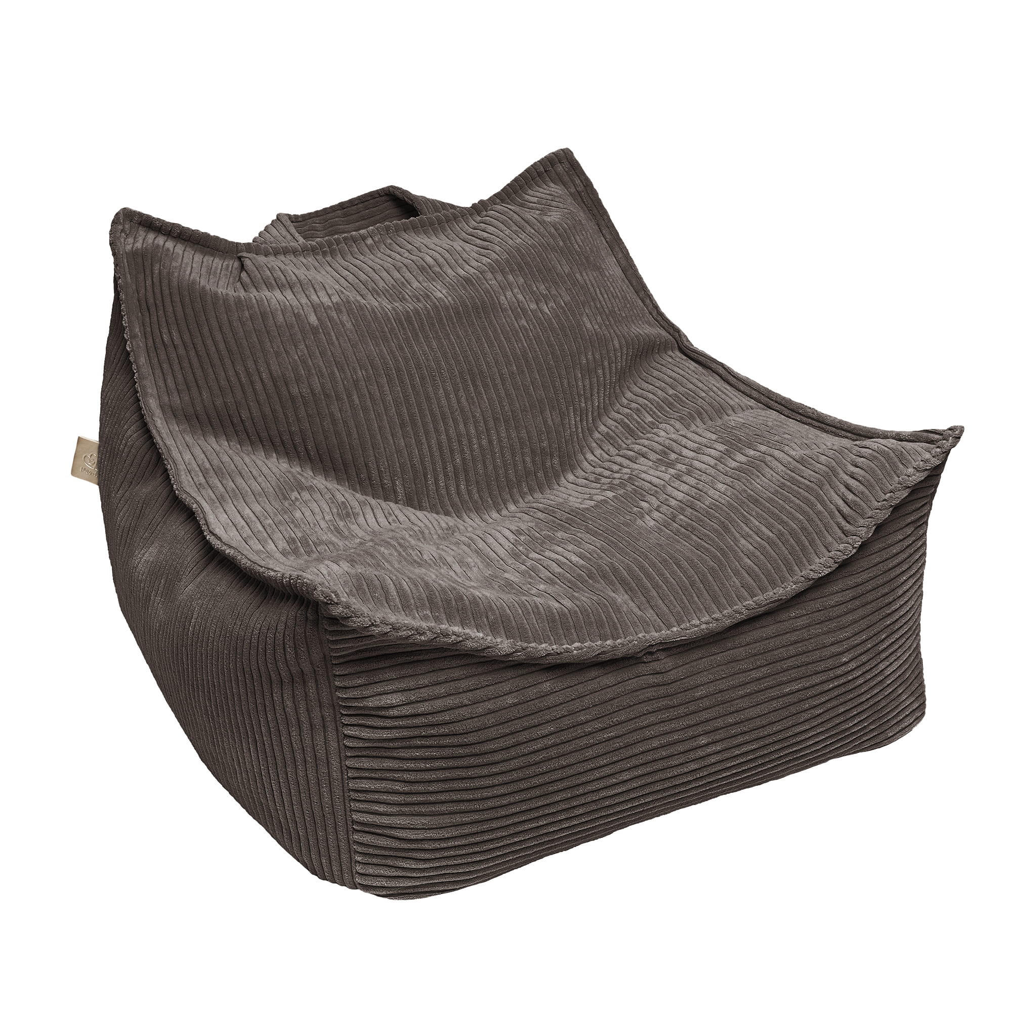 SITZSACK für Kinder, Eckig, Aesthetic, Braun - Braun, Textil (60/50/70cm) - MeowBaby