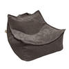 SITZSACK für Kinder, Eckig, Aesthetic, Braun - Braun, Textil (60/50/70cm) - MeowBaby