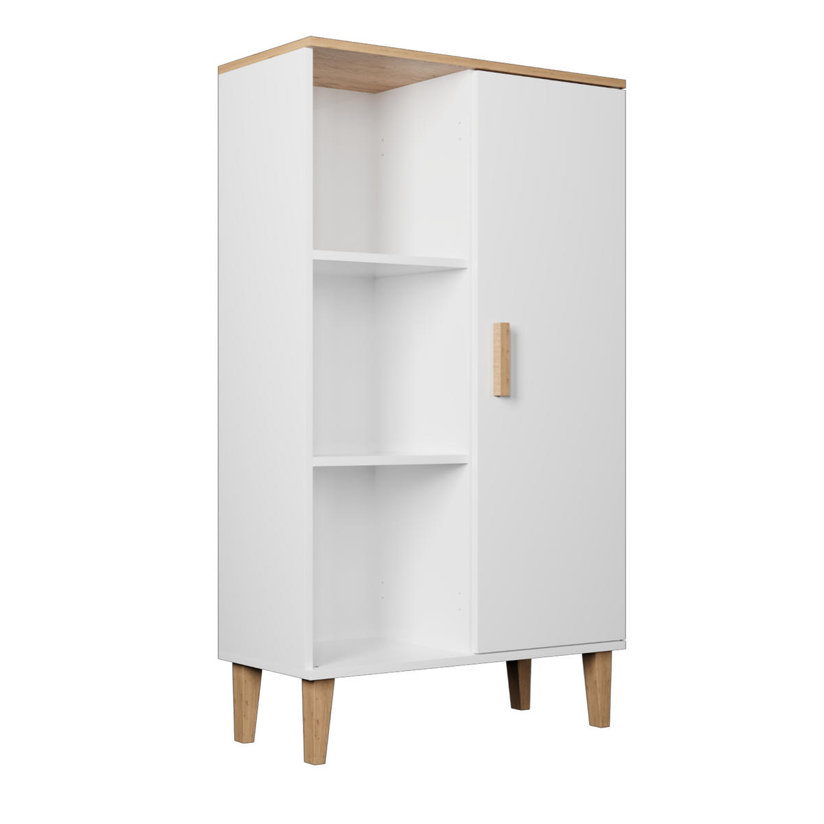 BÜCHERREGAL Denver 80/120/35 cm - Weiß, Holzwerkstoff (80/120/35cm) - Kocot Kids