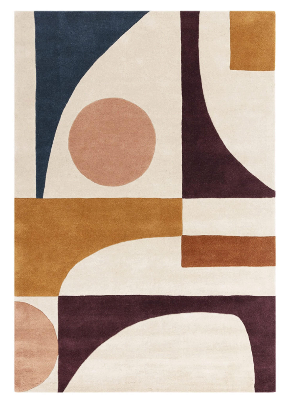 TEPPICH handgetuftet MINGLE Mehrfarbig 160 x 230 cm - Multicolor, Naturmaterialien (160/230cm) - Novatrend