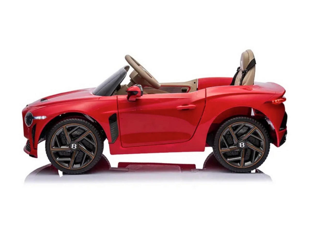 KINDER ELEKTROAUTO Bentley Bacalar rot - Rot, Kunststoff (108/65/45cm) - TPFLiving