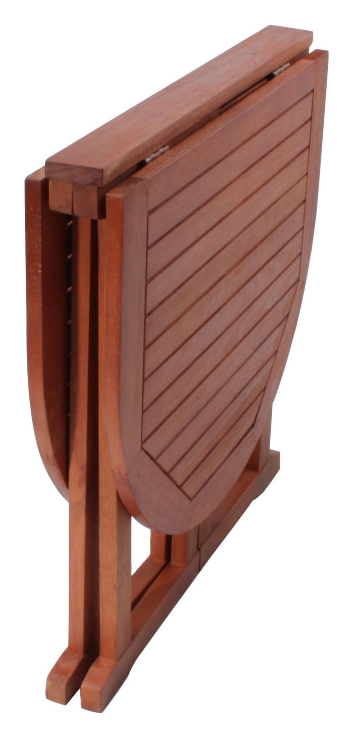 GARTENTISCH Nancy oval klappbar Klapptisch - Braun, Holz (120/70/73cm) - DELUKE