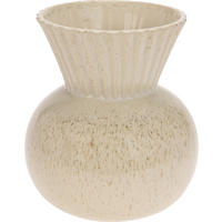 VASE Organza Gold 28.5/4/4 cm Keramik - Goldfarben, Keramik (4cm) - Mondex