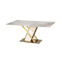 ESSTISCH MODIG Weiß 180x90x75 cm - Weiß, Stein (90/180/75cm) - FURNLUX