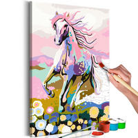 MALEN NACH ZAHLEN 40/50 cm - Multicolor, Textil (1.4/50cm) - KUNSTLOFT