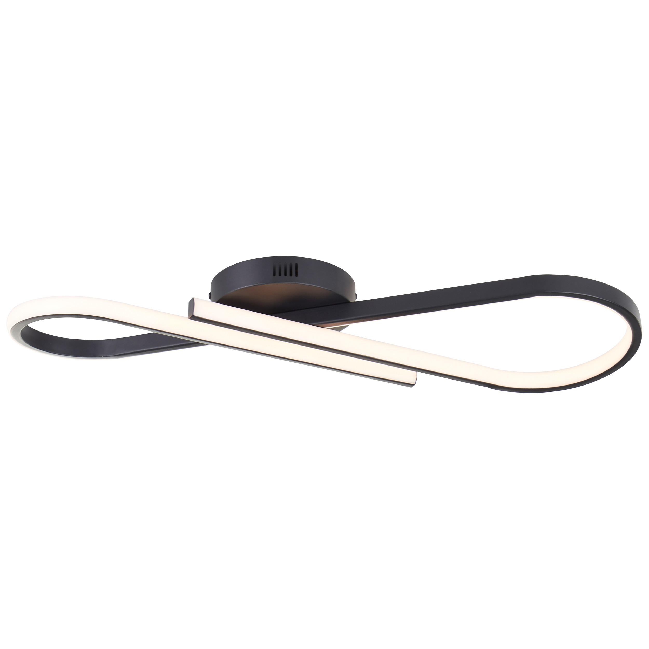 Brilliant Led Schwarz 65.5x7x20 cm