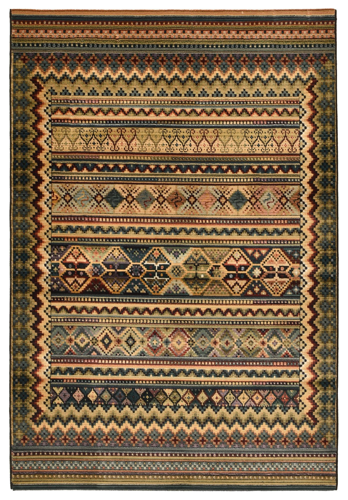 WEBTEPPICH Gabiro 416 160x235 cm - Multicolor, Textil (160/235cm) - THEKO