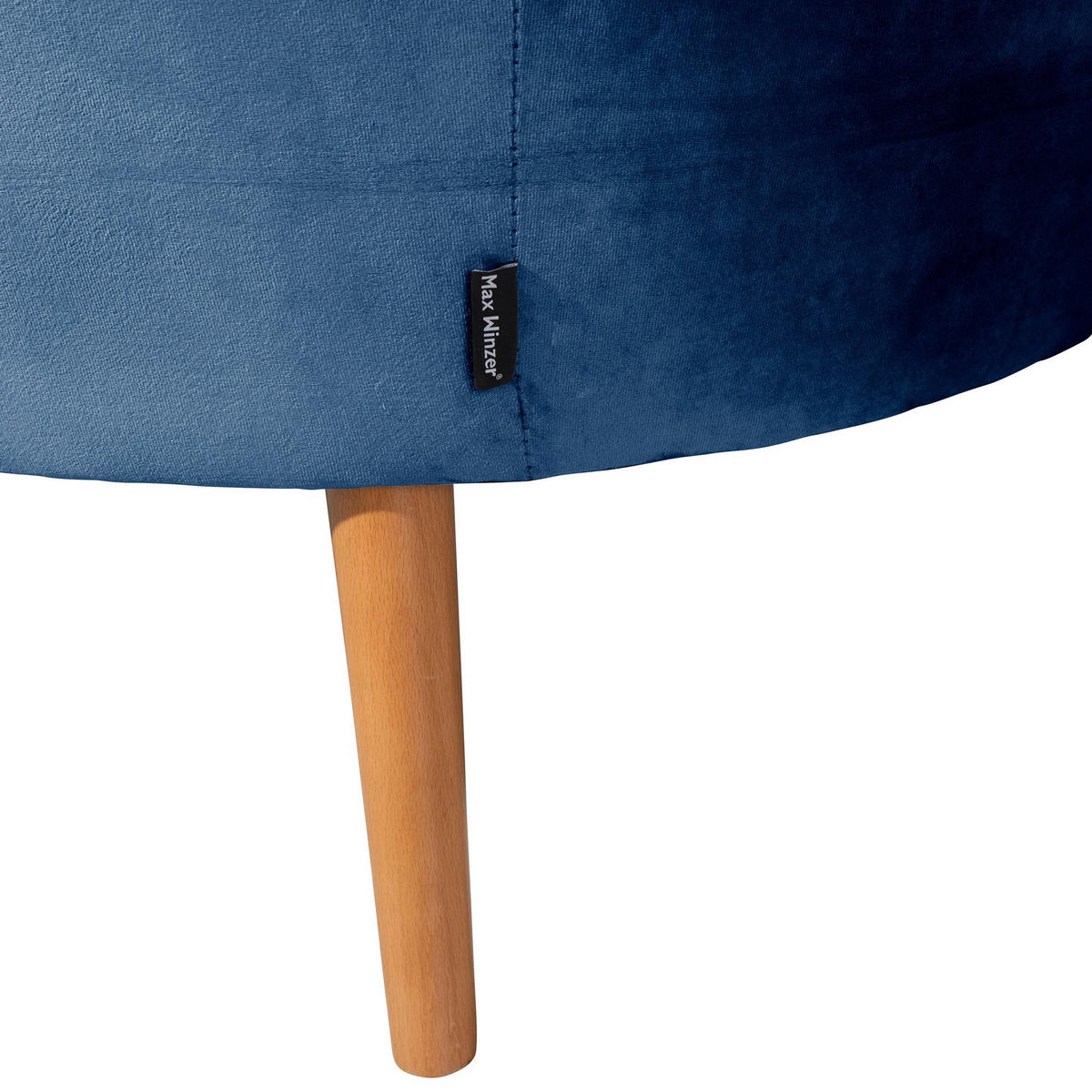 COCKTAILSESSEL Katrina Samtvelours dunkelblau - Dunkelblau, Kunststoff (83/88/106cm) - 58aufmkessel