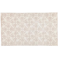 BADEMATTEN MAURO NATUR-WEISS - 830 - Beige, Textil (70/120cm) - Rhomtuft
