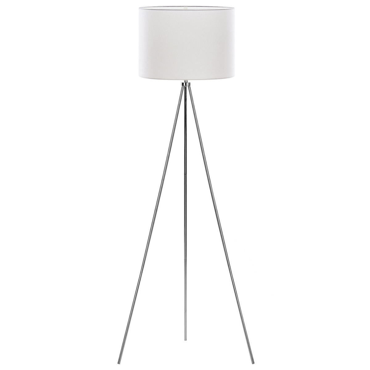 STEHLAMPE Vistula 55/55/148 cm - Weiß, Metall (55/55/148cm) - Beliani