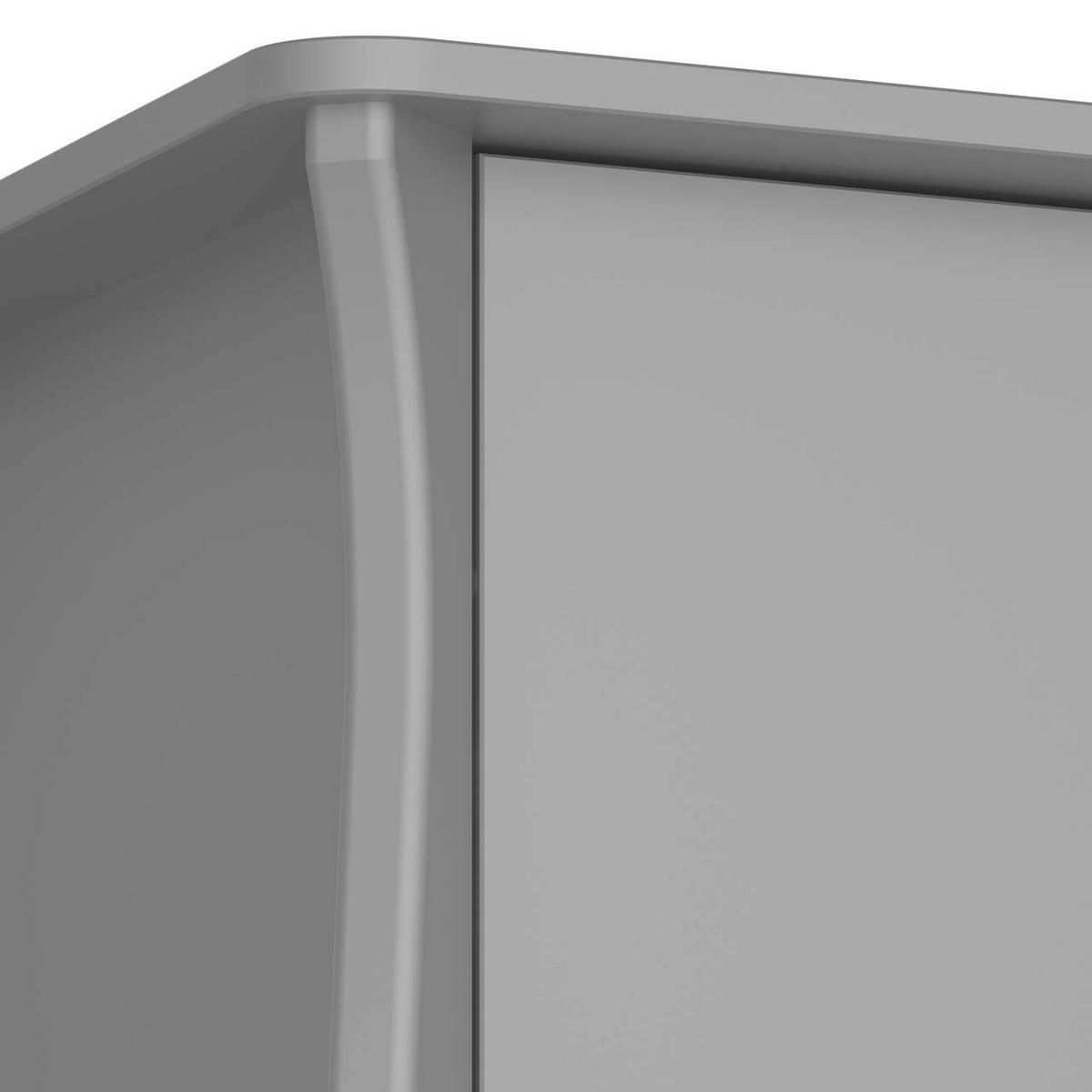 KLEIDERSCHRANK grau - Grau, Holzwerkstoff (99/192/50cm) - ebuy24