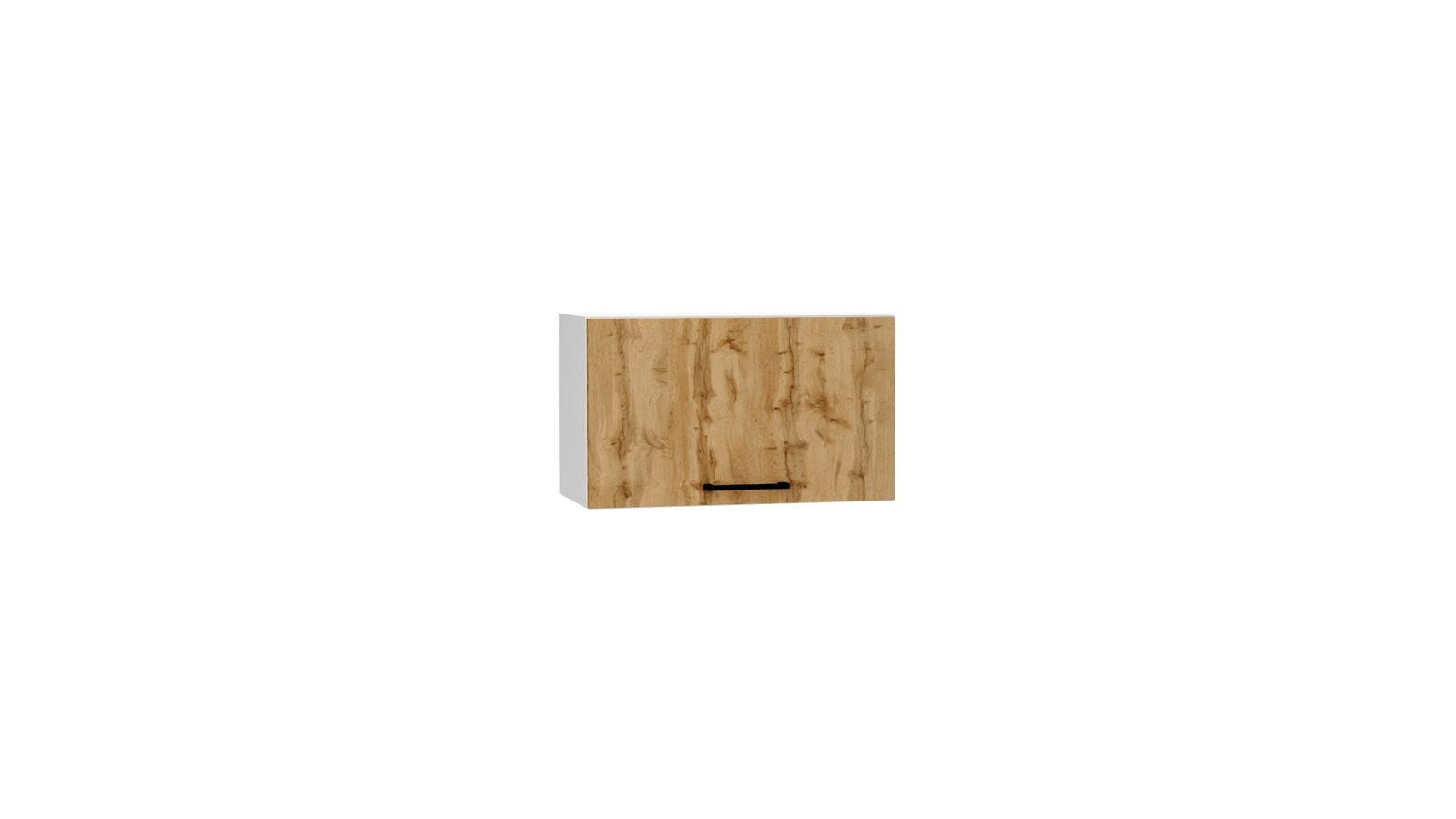HÄNGESCHRANK W60OKGR ( S1600/106 ) – BONO – Zeitlose Küchen Eleganz – Gold / Eiche - Eichefarben, Holzwerkstoff (60/36/30cm) - ROYAL24_MARKT