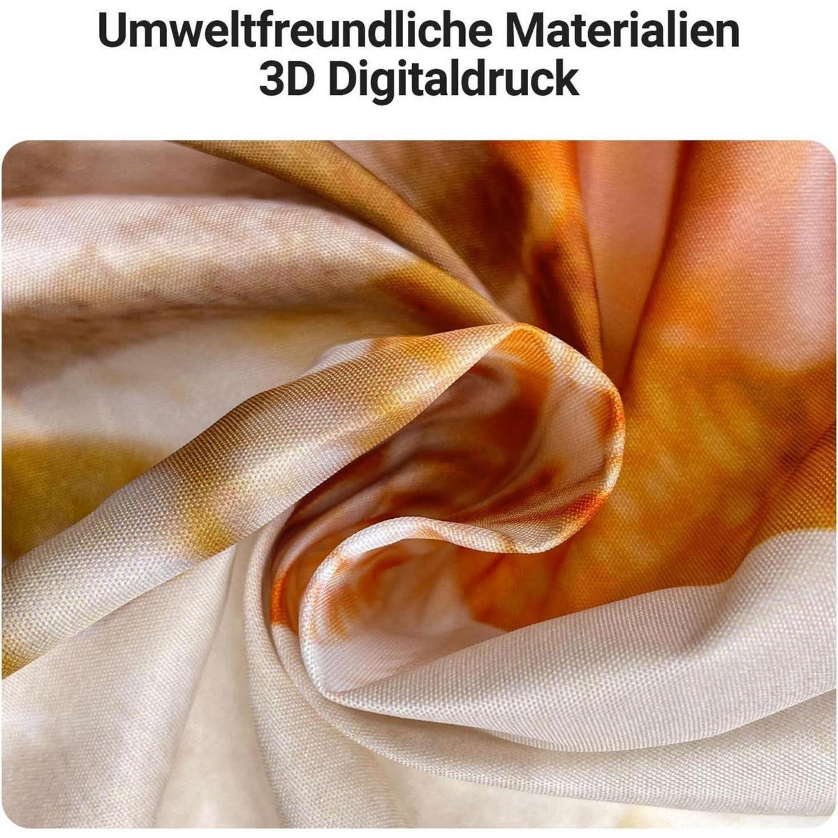 DUSCHVORHANG 120x180 cm Sea Blue beschwerter Saum wasserabweisend Polyester - Multicolor, Textil (120/180cm)