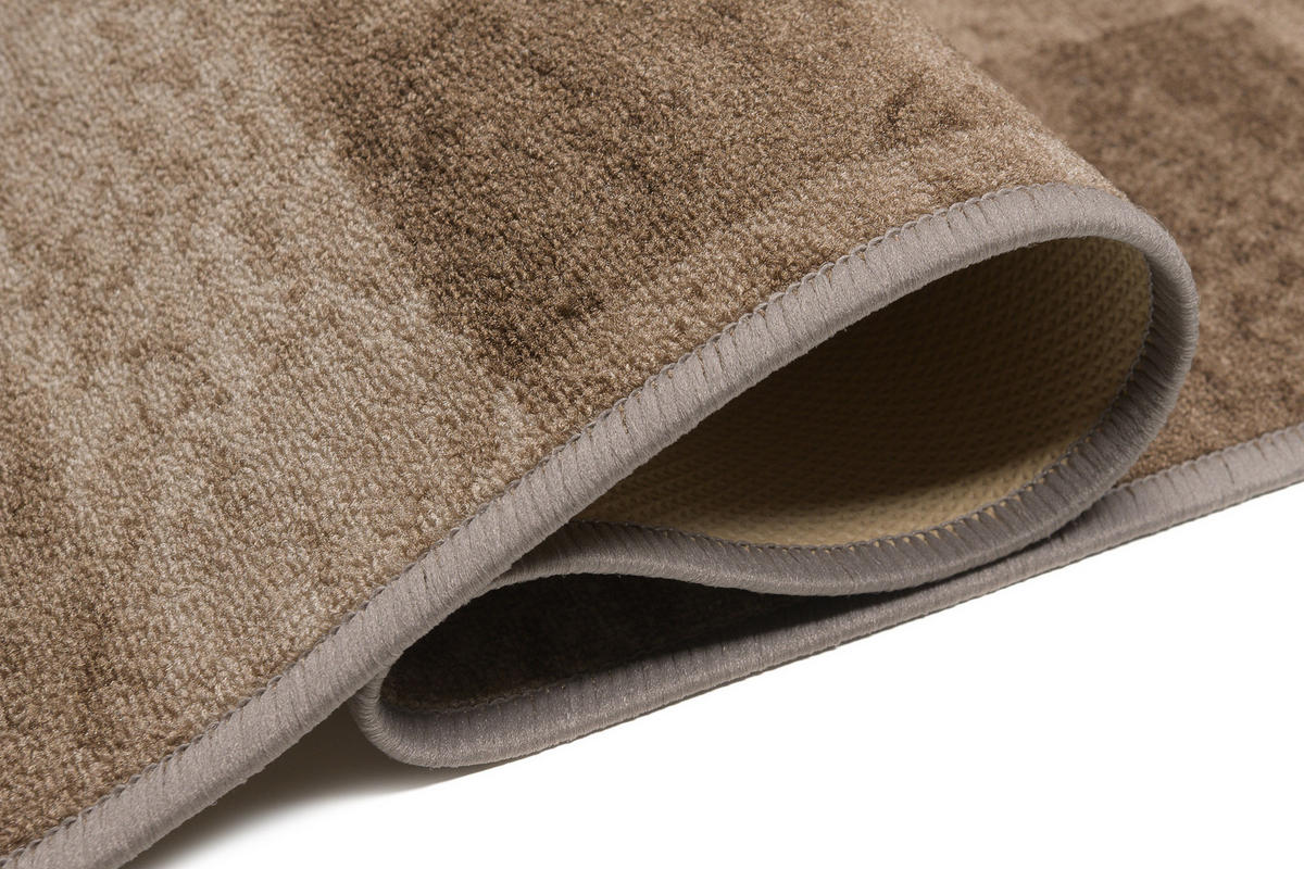 TEPPICHLÄUFER Anti-Rutsch Naturfarben rutschfest Gummiunterlage 100/400 cm - Naturfarben, Textil (100/400cm) - Tapiso