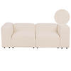 2-SITZER-SOFA Bouclé hellbeige Falsterbo - Beige, Textil (204/70/105cm) - Beliani