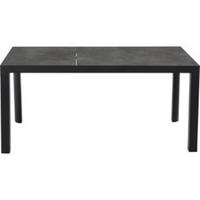 GARTENTISCH Murcia - Anthrazit - 160/90/74 cm - Dunkelgrau, Metall (160/90/74cm) - Lesli Living