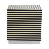 COUCHTISCH TAURA Schwarz 46x46x47 cm - Schwarz, Holzwerkstoff (46/46/47cm) - FURNLUX