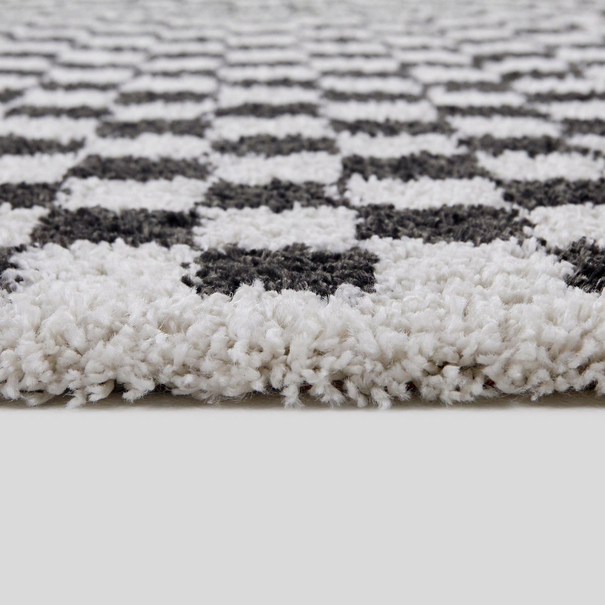 TEPPICH weich komfortabel schwarz schwarz - Schwarz, Textil (200/290cm) - AFK Living