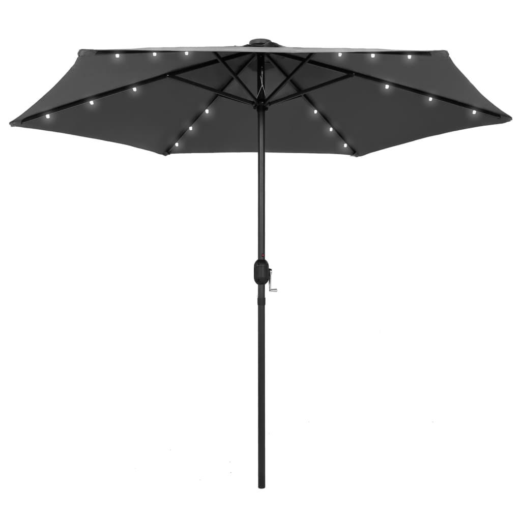 furnicato Sonnenschirm Anthrazit 270x270 cm
