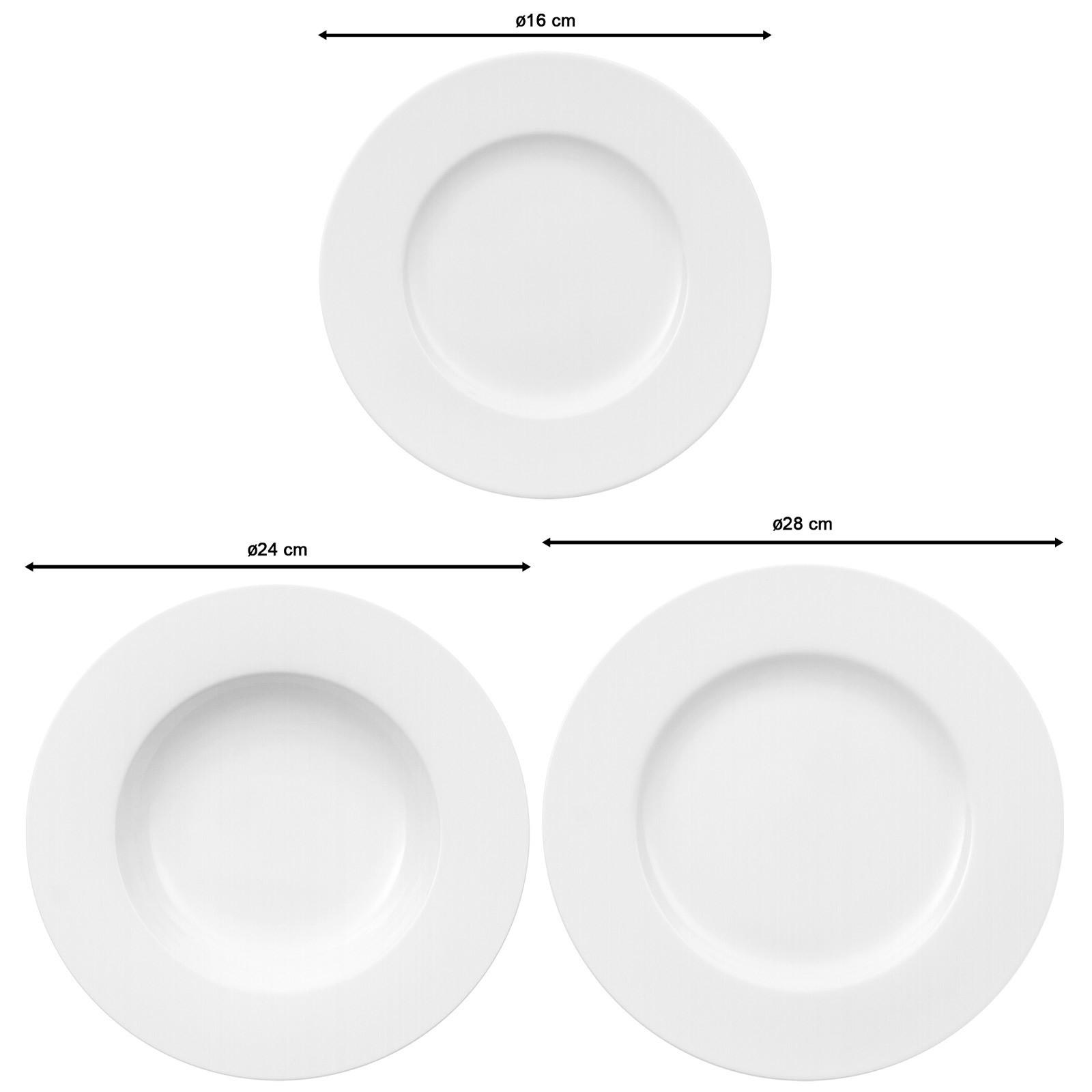 STARTER-SET Royal weiß - Weiß, Keramik (1/1/1cm) - Villeroy & Boch