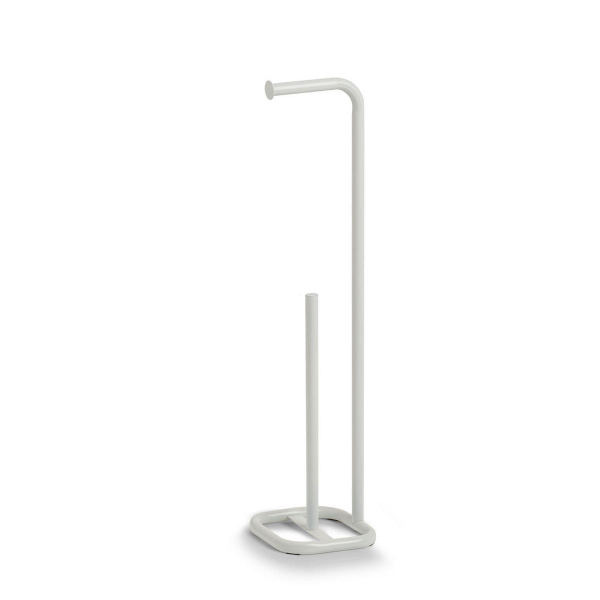TOILETTENPAPIERSTÄNDER aus Metall 18/18/73 cm - Weiß, Metall (18/73/18cm) - ZELLER