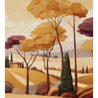 FOTOTAPETE italienische Landschaft 250 x 279 cm - Multicolor, Papier (250/279cm) - ESTAhome